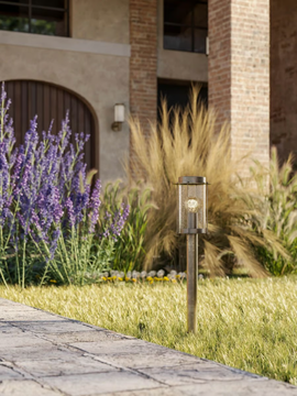 LOGGIA 264.10 - LED brass bollard light by Il Fanale - view 3
